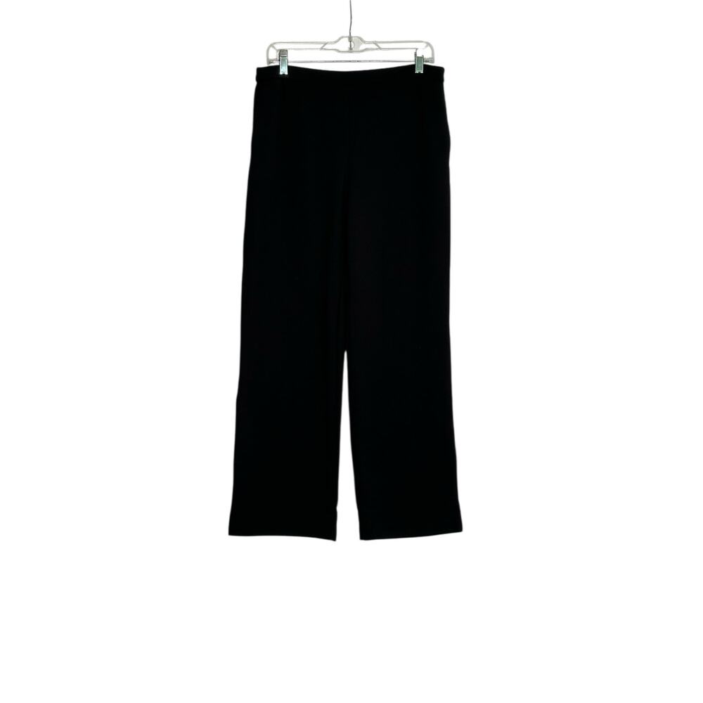 Rachel Zoe black wide legs pull on high waist pants size 10 - Picture 11 of 11